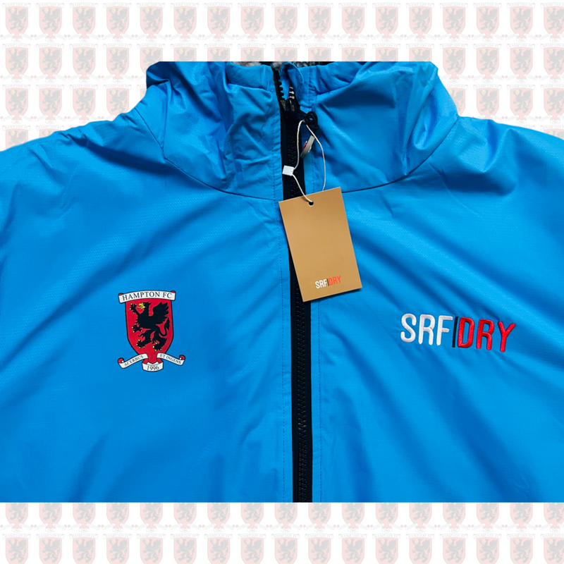 Hampton Premium Long Sleeve Waterproof Changing Robe | Polar Edition | Cobalt Blue - SRF DRY Cheap Dryrobe Sale