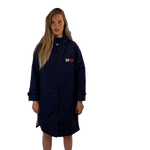 Long Sleeve Waterproof Changing Robe Unisex | Polar Edition | Blue - SRF DRY Cheap Dryrobe Sale