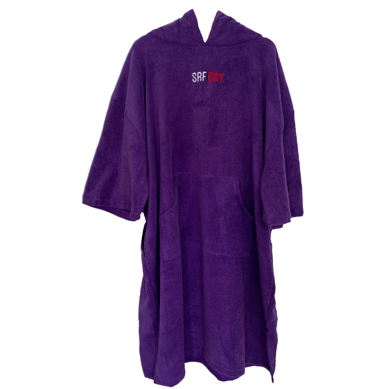 SRFDRY SRFDRY Towel Surf Dry Changing Robe | Surfing, Swim & Triathlon Hooded Poncho | The Vines