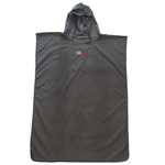 Microfibre Surf Changing Robe Hooded Poncho Towel Grey - SRF DRY Cheap Dryrobe Sale